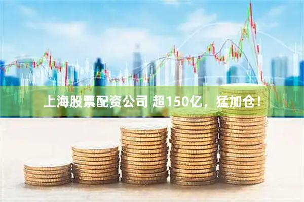 上海股票配资公司 超150亿，猛加仓！